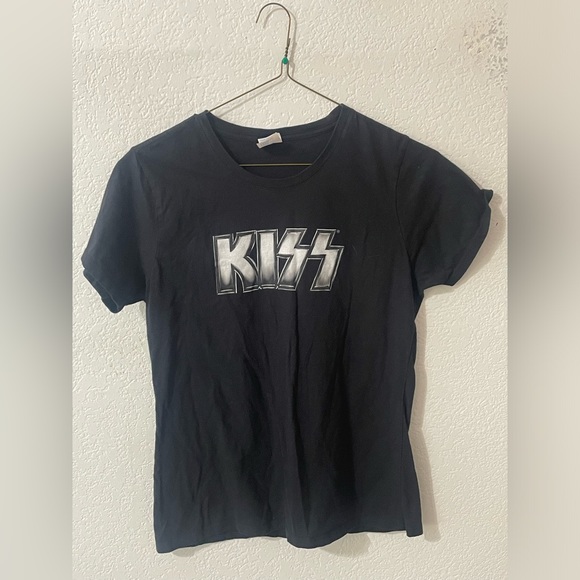 Vintage 2000s KISS Band Shirt Size Large Excellent Condition Fits Like A Medium - Picture 1 of 3